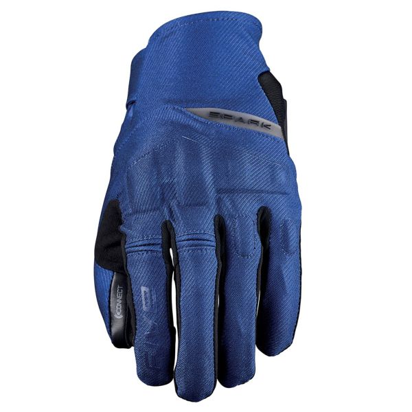 Motorcycle Gloves Five Spark Night Blue Motorcycle Gloves Five Spark Night Blue