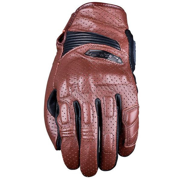 Motorcycle Gloves Five Sport City Evo Brown