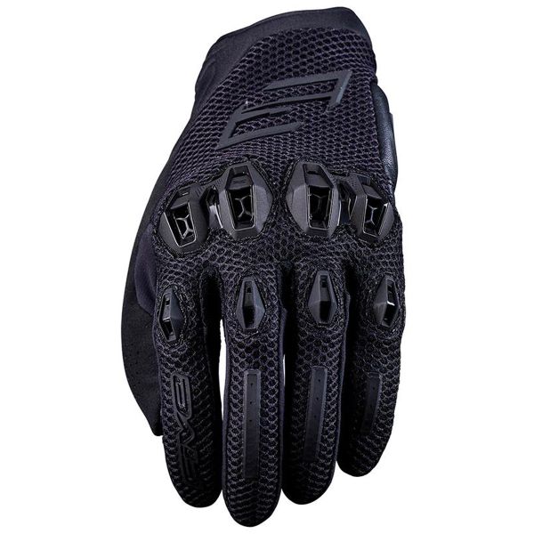 Motorcycle Gloves Five Stunt Evo 2 Airflow Black Motorcycle Gloves Five Stunt Evo 2 Airflow Black