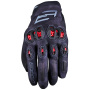 Motorcycle Gloves Five Stunt Evo 2 Camo Black Red