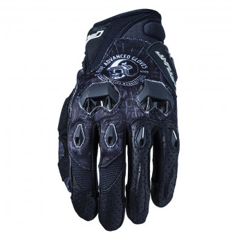 Motorcycle Gloves Five Stunt Evo Replica 10 Skull