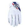 Motorcycle Gloves Five Texas Evo White