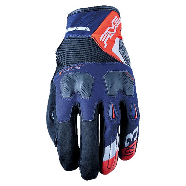 Motorcycle Gloves Five TFX3 Blue Red