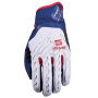 Motorcycle Gloves Five TFX5 Grey blue red