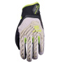 Motorcycle Gloves Five TFX5 Sand fluo Yellow