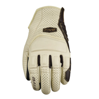 Motorcycle Gloves Five Tucson Beige