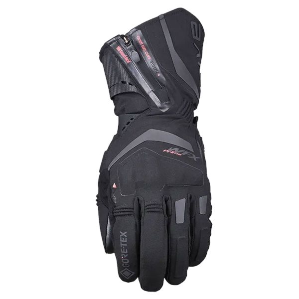 Motorcycle Gloves Five WFX Prime Evo GTX Black