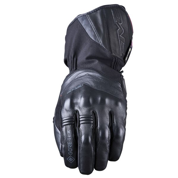 Motorcycle Gloves Five WFX Skin Evo GTX Black