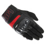 Motorcycle Gloves Furygan Galax Evo Black Red
