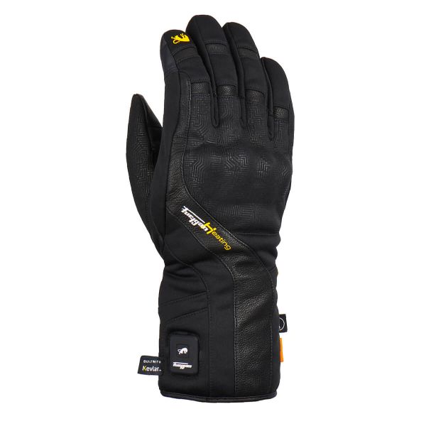 Motorcycle Gloves Furygan Heat X Kevlar Lady D3O Black