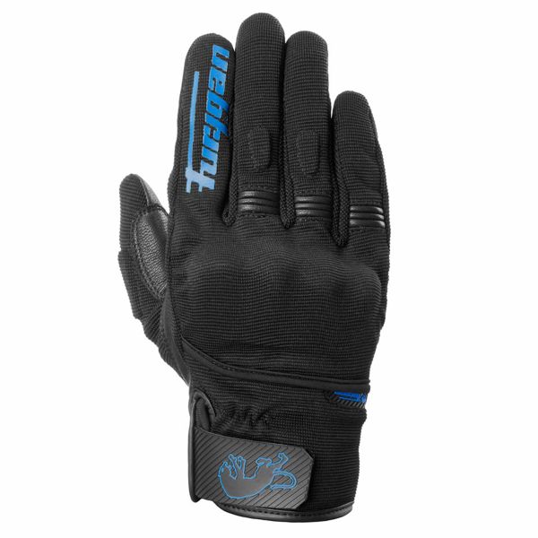 Motorcycle Gloves Furygan Jet D3O Evo Black Blue Motorcycle Gloves Furygan Jet D3O Evo Black Blue