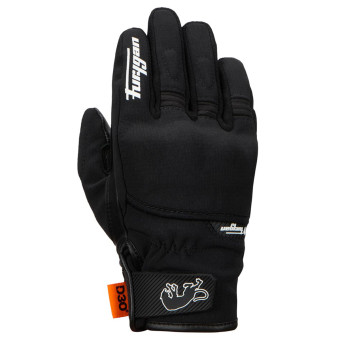 Motorcycle Gloves Furygan Jet Kid All Seasons Evo Black White