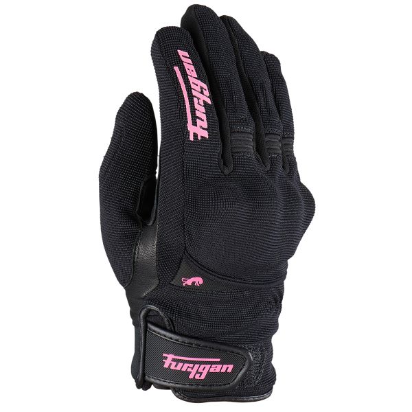 Motorcycle Gloves Furygan Jet Lady All Season D3O Black Pink Motorcycle Gloves Furygan Jet Lady All Season D3O Black Pink