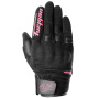 Motorcycle Gloves Furygan Jet Lady D3O Evo Black Pink
