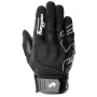 Motorcycle Gloves Furygan Jet Neon D3O Black White