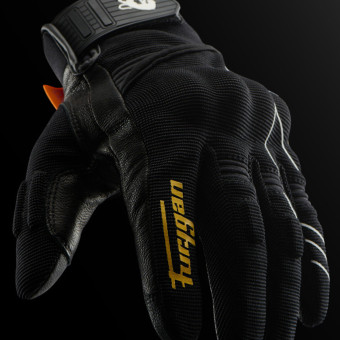 Furygan Jet Neon D3O Lady Black White Gold