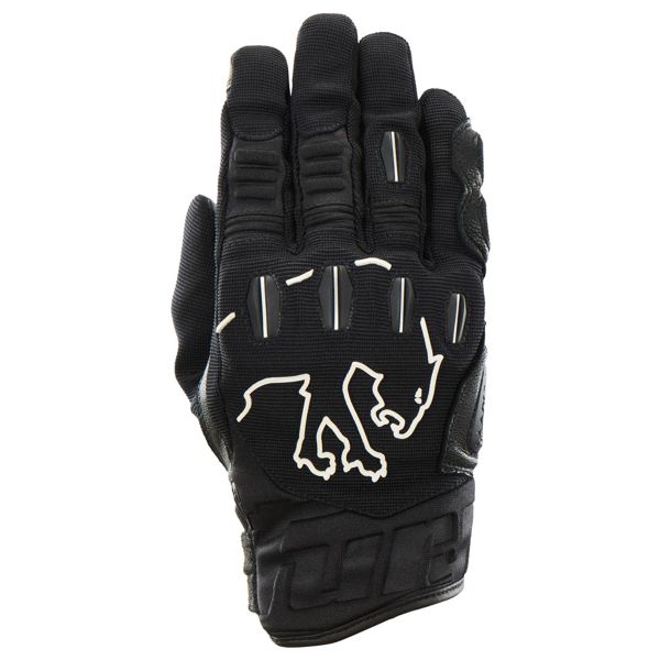 Motorcycle Gloves Furygan Skar All Season Black White
