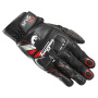 Motorcycle Gloves Furygan Styg 10 Black White Red