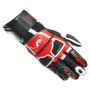 Motorcycle Gloves Furygan Styg 15 Black White Red