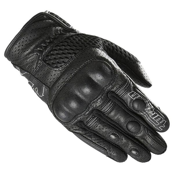 Motorcycle Gloves Furygan TD Air Black White Motorcycle Gloves Furygan TD Air Black White