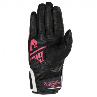 Furygan TD Roadster Lady Black White Pink