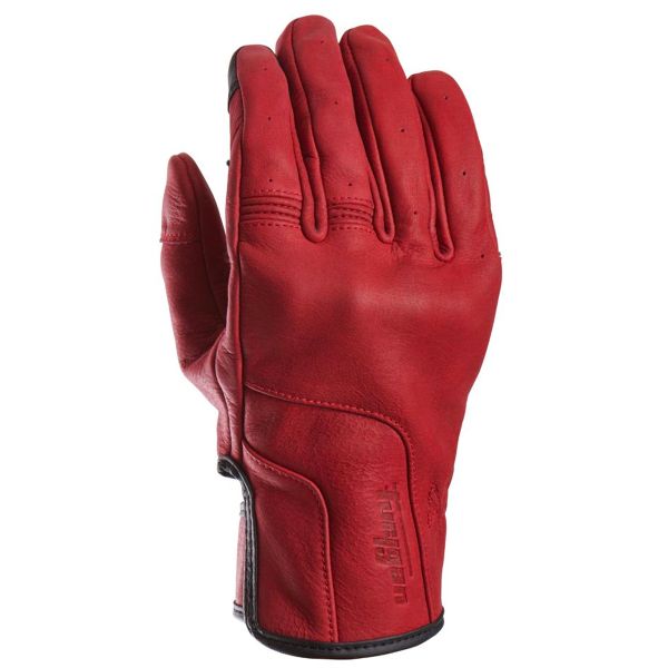Motorcycle Gloves Furygan TD Vintage Lady D3O Burgundy Motorcycle Gloves Furygan TD Vintage Lady D3O Burgundy