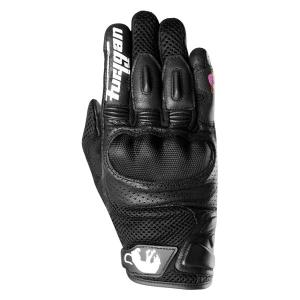 Motorcycle Gloves Furygan TD12 Lady Evo Black Motorcycle Gloves Furygan TD12 Lady Evo Black