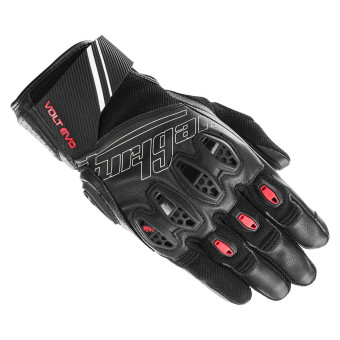 Motorcycle Gloves Furygan Volt Evo Black White Red