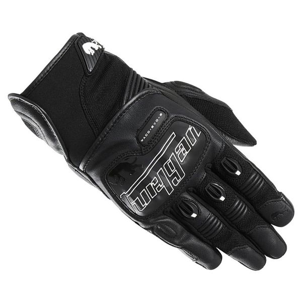 Motorcycle Gloves Furygan Waco Evo 2 Black White Motorcycle Gloves Furygan Waco Evo 2 Black White