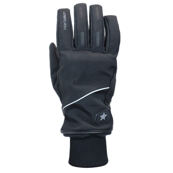 Motorcycle Gloves HARISSON Bergen Black