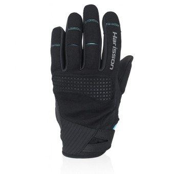 Motorcycle Gloves HARISSON Rio Lady Black Turquoise