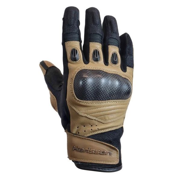 Motorcycle Gloves HARISSON Spy Evo 2 Brown