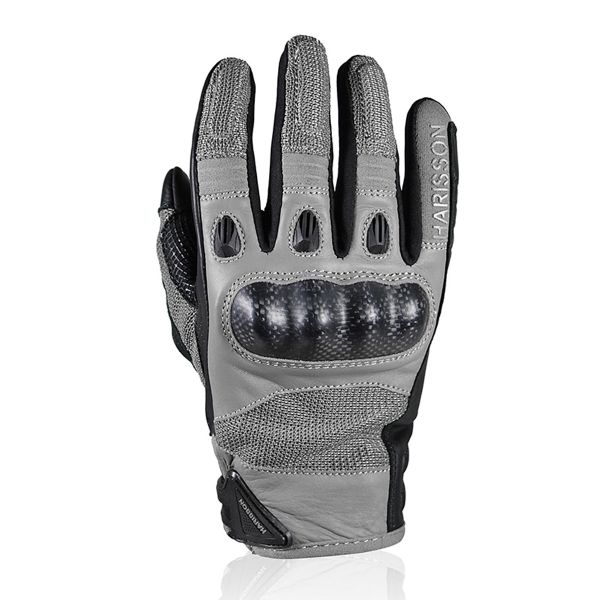 Motorcycle Gloves HARISSON Spy Evo Grey