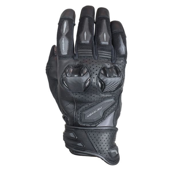 Motorcycle Gloves HARISSON Warrior CE Black