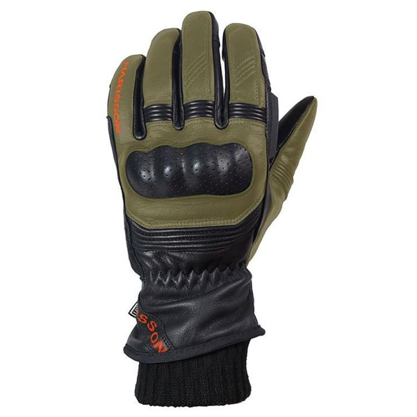 Motorcycle Gloves HARISSON Wedge Tour Black Kaki