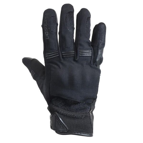Motorcycle Gloves HARISSON Wolf Black