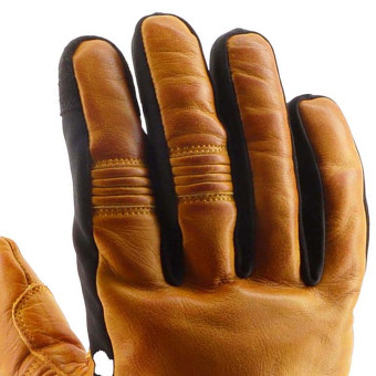 Helstons Benson Evo Leather Heaters Gold