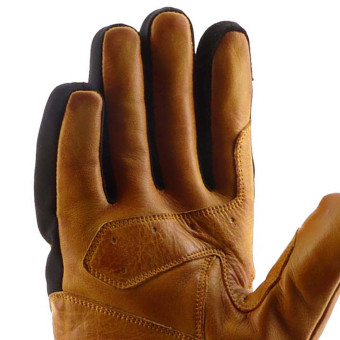 Helstons Benson Evo Leather Heaters Gold