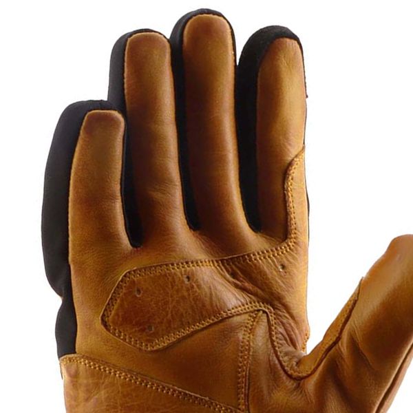 Helstons Benson Evo Leather Heaters Gold