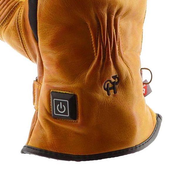 Helstons Benson Evo Leather Heaters Gold