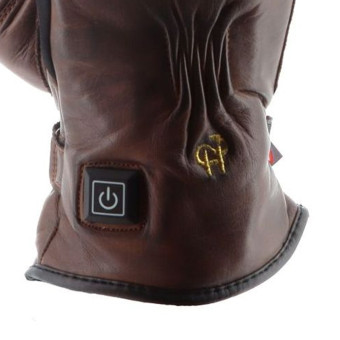 Helstons Benson Evo Heated Leather Brown