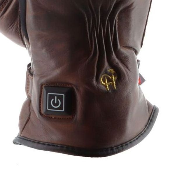 Helstons Benson Evo Heated Leather Brown