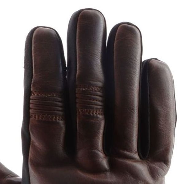 Helstons Benson Evo Heated Leather Brown
