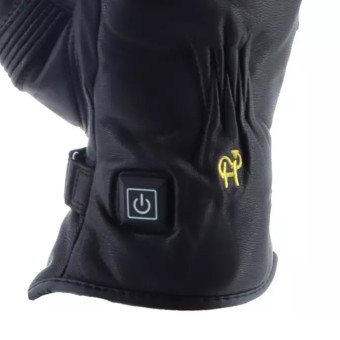 Helstons Benson Evo Leather Heaters Black