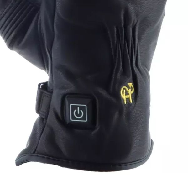 Helstons Benson Evo Leather Heaters Black