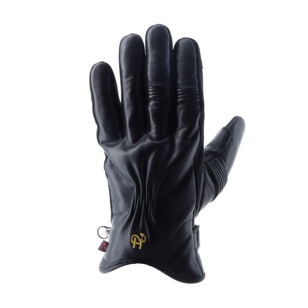 Motorcycle Gloves Helstons Benson Evo Winter Leather Black
