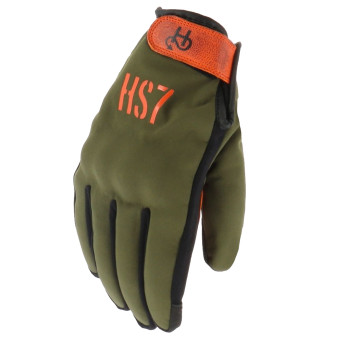 Motorcycle Gloves Helstons Bolt Summer Khaki Orange Black Motorcycle Gloves Helstons Bolt Summer Khaki Orange Black
