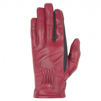 Motorcycle Gloves Helstons Candy Summer Burgundy Grey Motorcycle Gloves Helstons Candy Summer Burgundy Grey