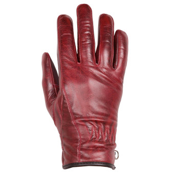Motorcycle Gloves Helstons Crissy Burgundy Motorcycle Gloves Helstons Crissy Burgundy