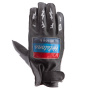 Motorcycle Gloves Helstons Detour Summer Black White